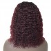 1B/99J Ombre Color Deep Wave T Part BOB Lace Wig