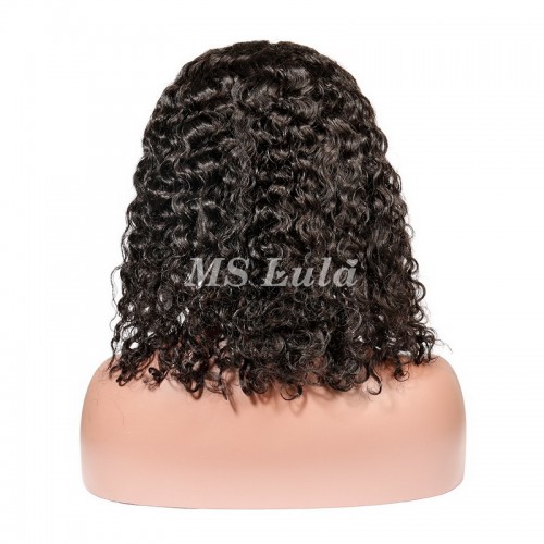 Human Hair Deep Wave BOB Lace Front Wig 250% Density | Human Hair Wig | Lace Front