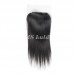 12A Straight 4X4 Medium Brown Lace Closure