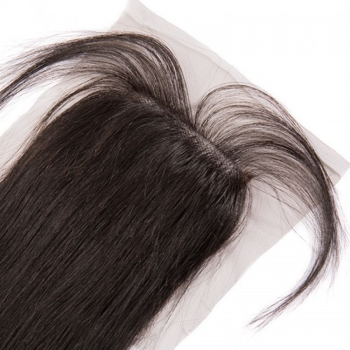Virgin Hair Natural Straight 4x4 5x5 6x6 7x7 Transparent Lace Closure | Human Hair Wig | Lace Front