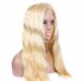 #613 Blonde Human Hair Transparent Lace Body Wave Full Lace Wig