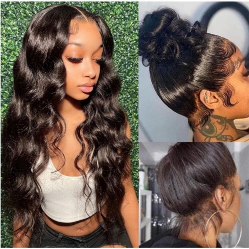 High Quality Virgin Human Hair HD Lace 360 Lace Front Wigs For Black Women  | Human Hair Wig | Lace Front