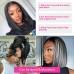 10A Straight 4x4 13x4 Medium Brown Lace Bob Wig
