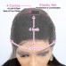 10A Straight 4x4 13x4 Medium Brown Lace Bob Wig