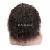 Virgin Human Hair Afro Kinky Curly V Part Wigs