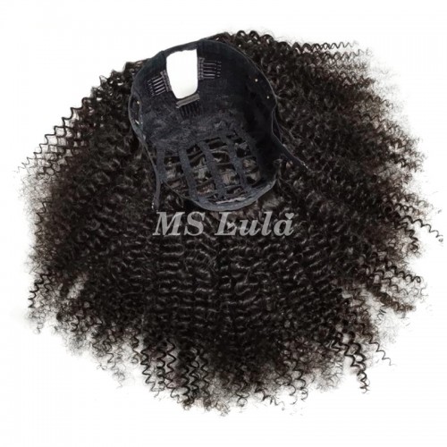 Virgin Human Hair Kinky Curly U Part Wigs | Human Hair Wig | Lace Front
