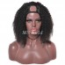 Virgin Human Hair Kinky Curly U Part Wigs