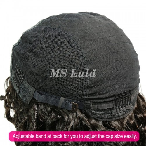 Virgin Human Hair Deep Wave U Part Wigs | Human Hair Wig | Lace Front
