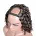 Glueless Deep Wave U Part Wigs 100% Human Hair