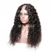 Virgin Human Hair Water Wave V Part Wigs