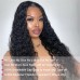 Virgin Human Hair Water Wave V Part Wigs