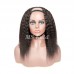 Glueless Kinky Straight U Part Wigs 100% Human Hair 