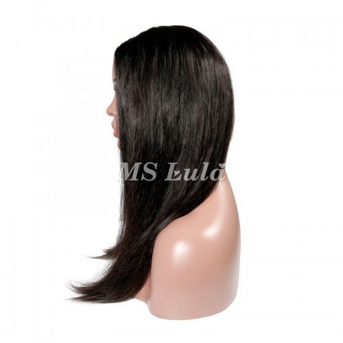 Virgin Human Hair Straight U Part Wigs | Human Hair Wig | Lace Front
