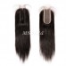 2x6 Virgin Hair Straight HD/Transparent Lace Closure