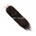 2x6 Virgin Hair Straight HD/Transparent Lace Closure