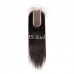 2x6 Virgin Hair Straight HD/Transparent Lace Closure