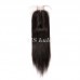 2x6 Virgin Hair Straight HD/Transparent Lace Closure