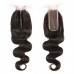 2x6 Virgin Hair Body Wave Transparent Lace Closure