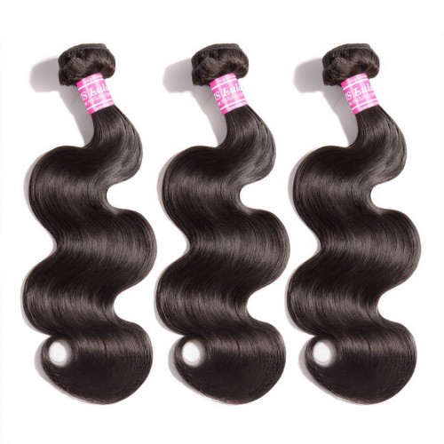 Virgin Body Wave Hair Bundles With 5x5 Transparent/HD Lace Closure | Human Hair Wig | Lace Front