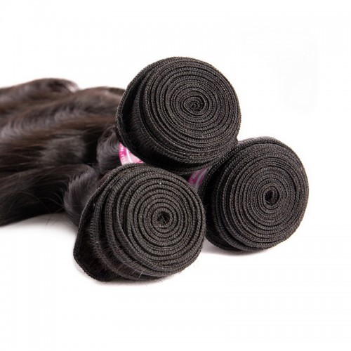 Virgin Body Wave Hair Bundles With 5x5 Transparent/HD Lace Closure | Human Hair Wig | Lace Front