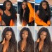 Virgin Kinky Curly Hair Bundles With 5x5 Transparent/HD Lace Closure