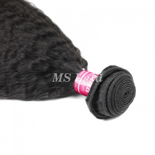Virgin Kinky Straight Hair Bundles With 5x5 Transparent/HD Lace Closure | Human Hair Wig | Lace Front