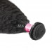 Virgin Kinky Straight Hair Bundles With 5x5 Transparent/HD Lace Closure