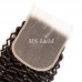 Virgin Hair Kinky Curly 4x4 5x5 6x6 7x7 Transparent Lace Closure