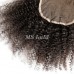 Virgin Hair Afro Kinky Curly 4x4 5x5 6x6 7x7 Transparent Lace Closure