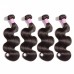 Virgin Body Wave Hair Bundles With 6x6 Transparent/HD Lace Closure