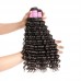 Virgin Deep Wave Hair Bundles With 6x6 Transparent/HD Lace Closure