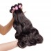 Virgin Body Wave Hair Bundles With 6x6 Transparent/HD Lace Closure