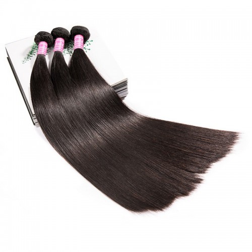 Virgin Straight Hair Bundles With 6x6 Transparent/HD Lace Closure | Human Hair Wig | Lace Front