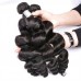 Virgin Loose Wave Hair Bundles With 5X5 Transparent/HD Lace Closure