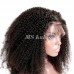 Virgin Human Hair Afro Kinky Curly Lace Front Virgin Hair Wigs