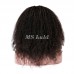Virgin Human Hair Afro Kinky Curly Lace Front Virgin Hair Wigs