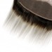 13X4 Black Root /Grey Color  Virgin Hair Straight Lace Frontal
