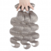 Virgin Hair Body Wave Grey Hair Bundles
