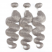 Virgin Hair Body Wave Grey Hair Bundles