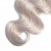 Virgin Hair Body Wave Ombre Dark Roots Grey Hair Bundles