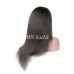 Human Hair Kinky Straight 13x4 Transparent Lace Front Wigs