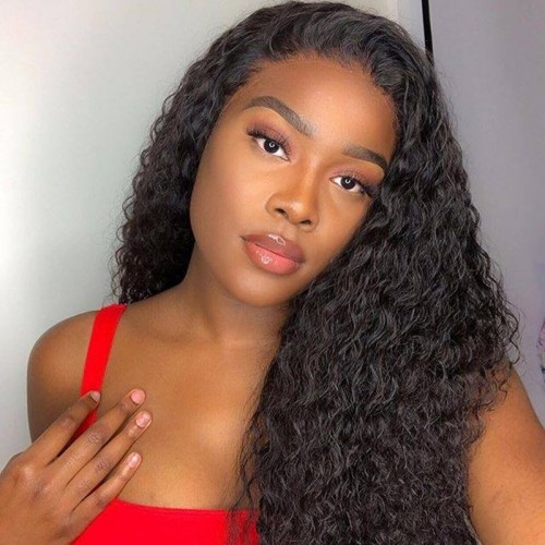 Human Hair Transparent Water Wave 13x4 13x6 Transparent Lace Front Wigs | Human Hair Wig | Lace Front