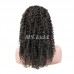 Human Hair Kinky Curly 13x4 13x6 Transparent Lace Front Wigs