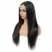 Virgin Human Hair Transparent 13x4 13x6 Straight Lace Front Wigs