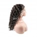 Virgin Human Hair Deep Wave 13x4 13x6 Transparent Lace Front Wigs