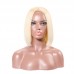 Colorful Short BOB Straight Lace Closure Wig