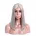 Colorful Short BOB Straight Lace Closure Wig