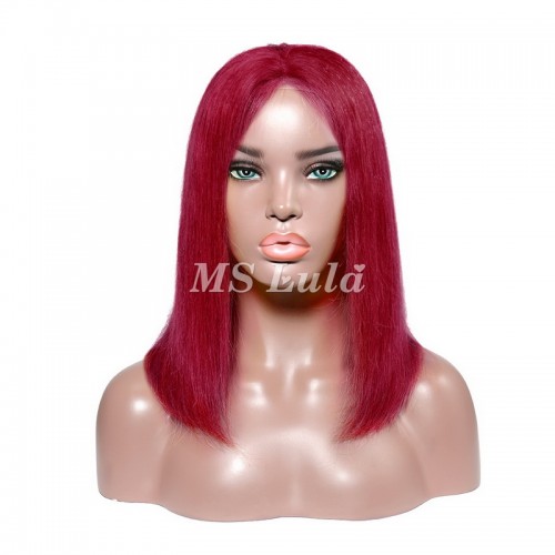 Clearance Sale Colored Straight BOB Lace Front Wig | Human Hair Wig | Lace Front