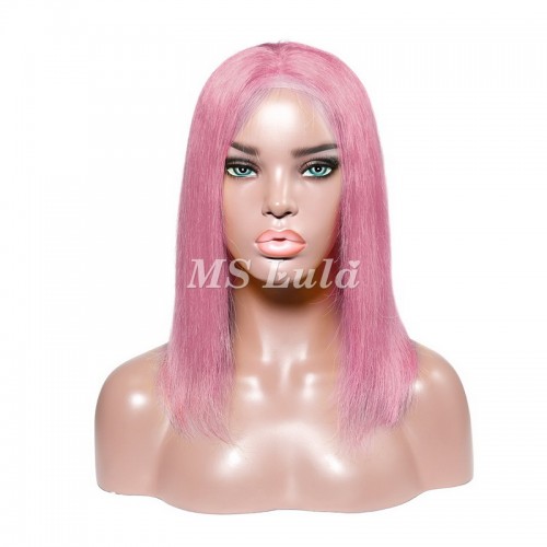 Clearance Sale Colored Straight BOB Lace Front Wig | Human Hair Wig | Lace Front