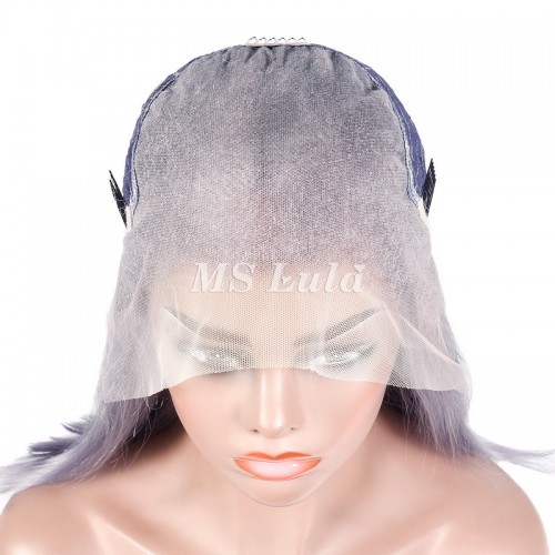 13x6 Straight Hair Colored BOB Lace Front Wig | Human Hair Wig | Lace Front